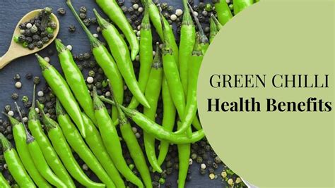 Green Chillies Usage