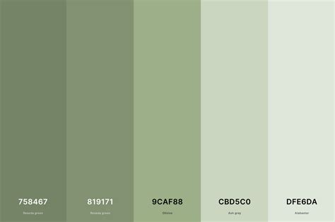 green color scheme code