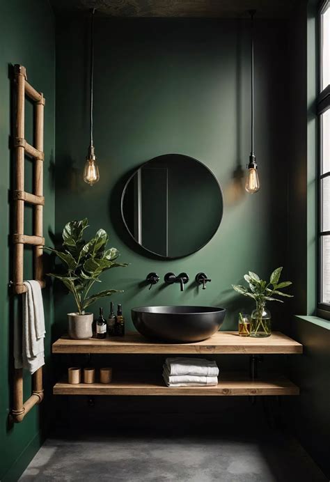 Incredible Green Colour Bathroom Ideas