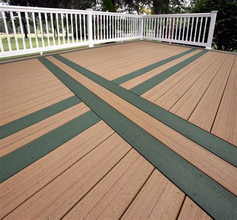 green composite decking