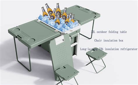 Green Cooler Table