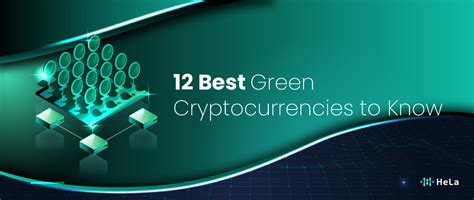 green cryptocurrencies