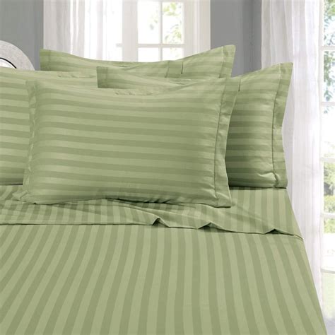 Green Damask Sheets