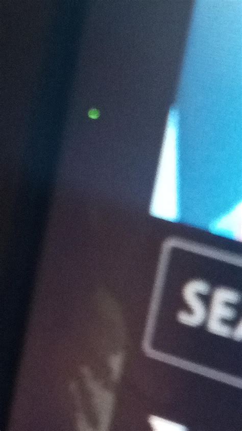 Green Dot On Computer Screen