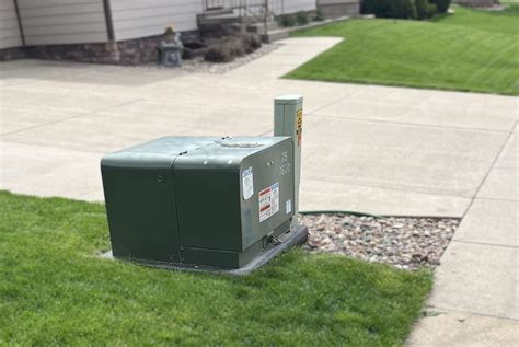 Green Electrical Boxes In Yard