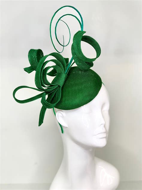 Green Fascinator Or Hat