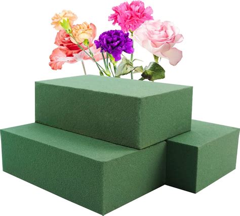 Green Floral Foam Brick