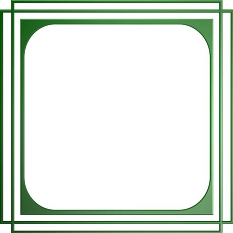 Green Frame Border Clip Art