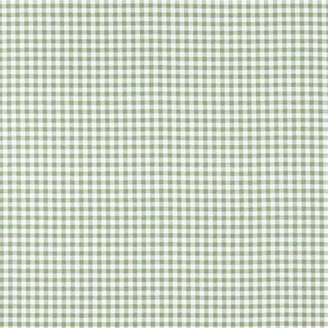 green gingham fabric
