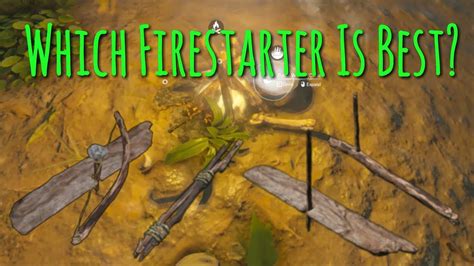 Green Hell How To Make Fire Starter Tool