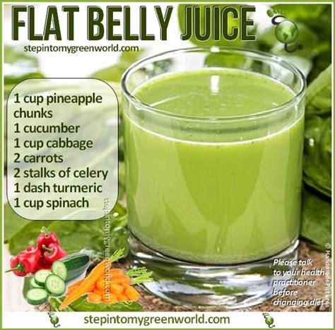 green juice to lose belly fat