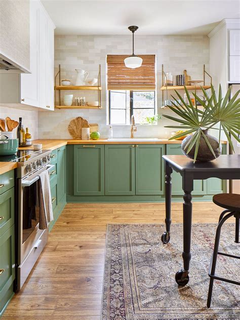 51 green kitchen designs decoholic