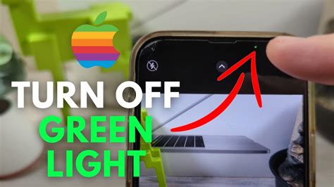 Green Light On Iphone On