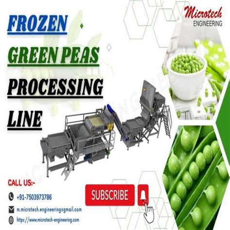 Green Peas Processing Plant