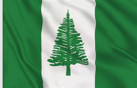 green pine tree flag