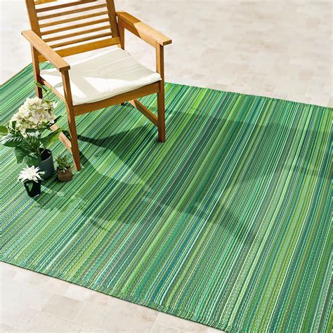 Green Plastic Rug