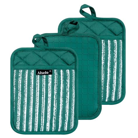 Green Potholders