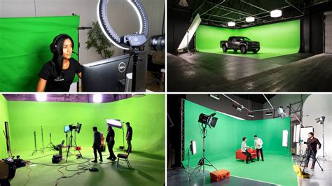 Green Screen Background Lighting