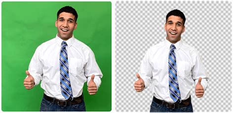 Green Screen Background Remover Image