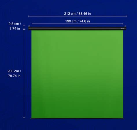 Green Screen Dimensions
