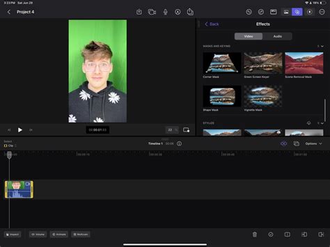 Green Screen Keyer Not Working