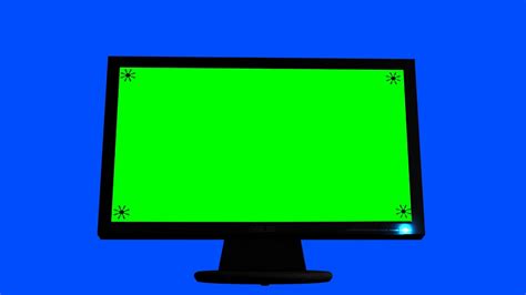 Green Screen Monitor Video