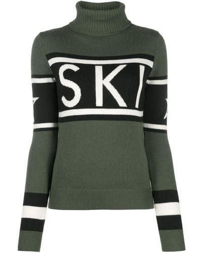 Green Ski Sweater