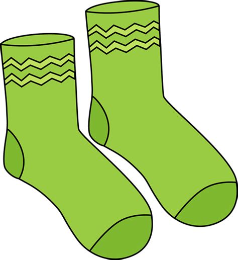 Green Socks Cartoon