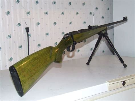 Green Stained Rifle Stock