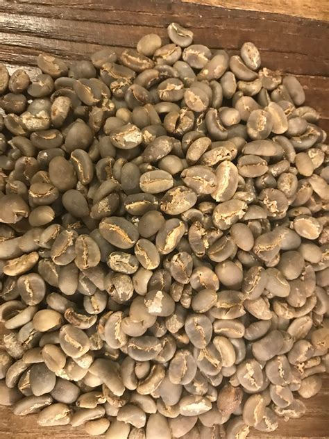 green sumatra coffee beans