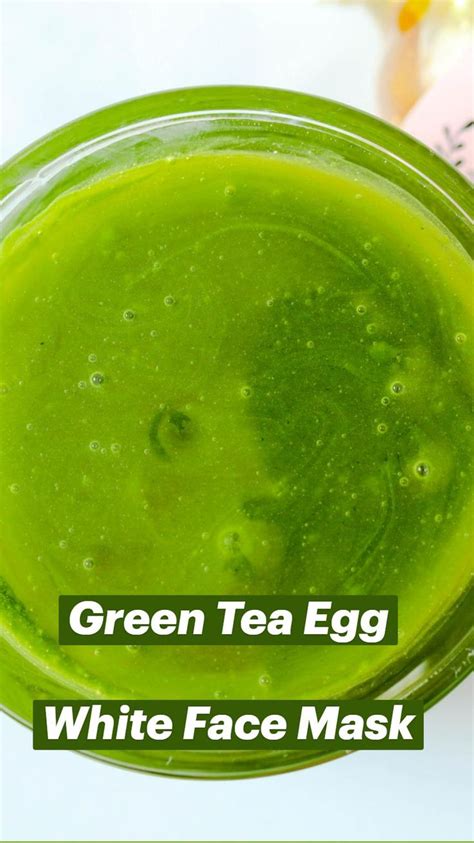Green Tea Egg Mask