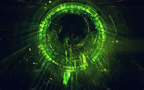 Green Technology Wallpaper Background