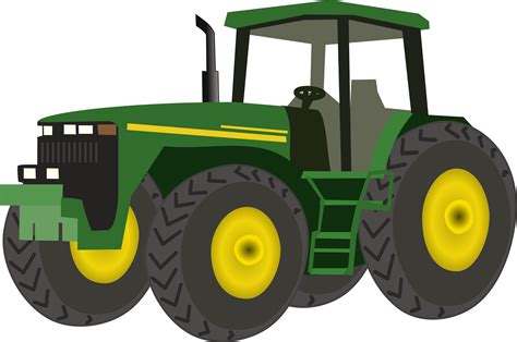 Green Tractor Printable