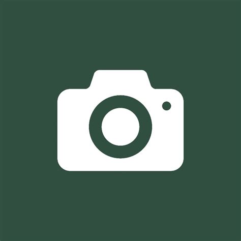 Green Video Camera Icon Android