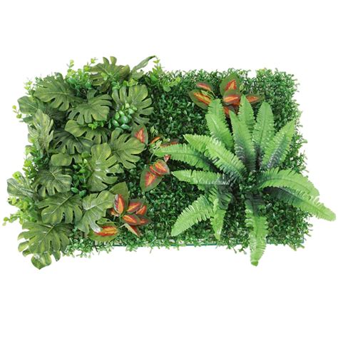 Green Wall Plastic Plants