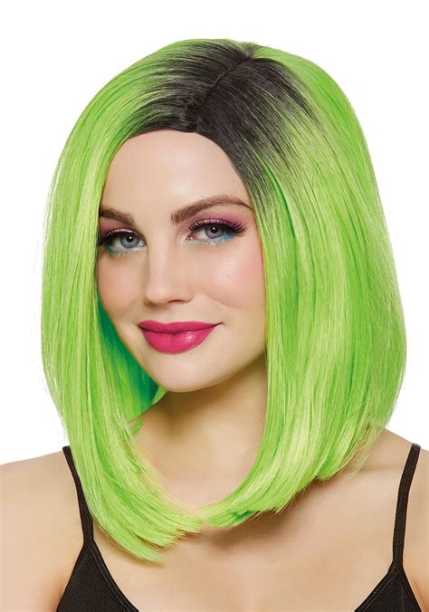 green wigs for women