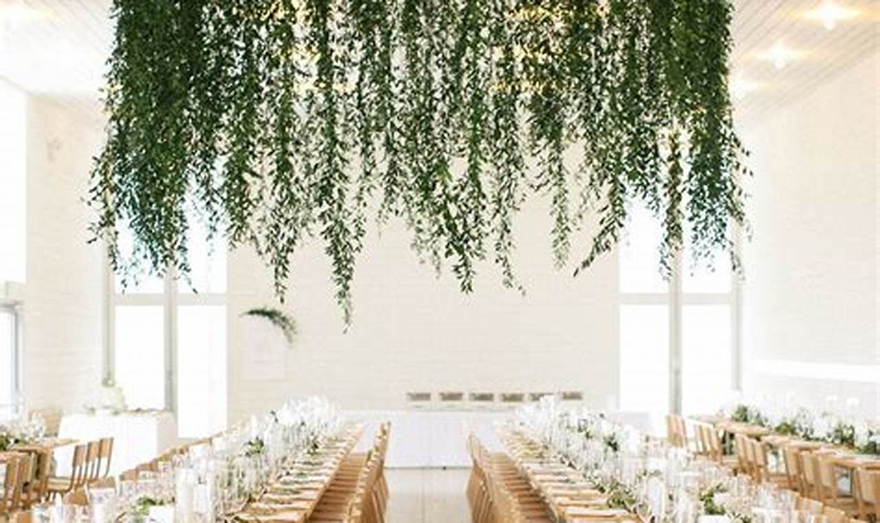 Enchanting Greenery Wedding Decor: Nature's Embrace for Your Special Day
