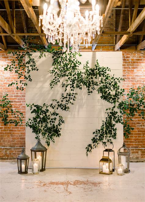 27+ Greenery Backdrop Wedding