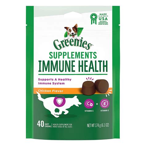 greenies immune health supplements