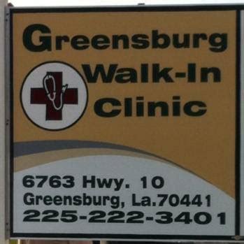 greensburg walk in clinic