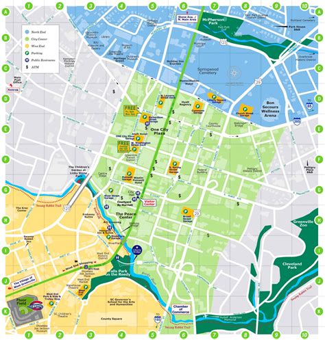 Greenville Usa Google Map