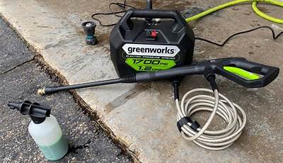 Greenworks 1500 Psi Pressure Washer Manual
