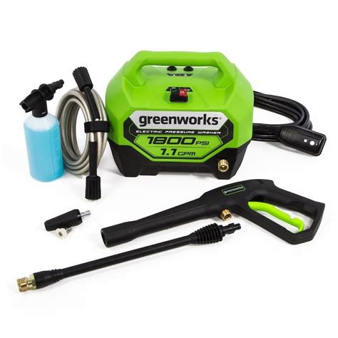 greenworks 1800 psi pressure washer parts