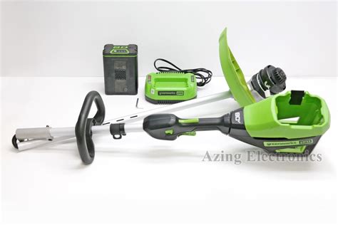 GreenWorks STB409 String Trimmer w/ 2Ah 80V battery eBay