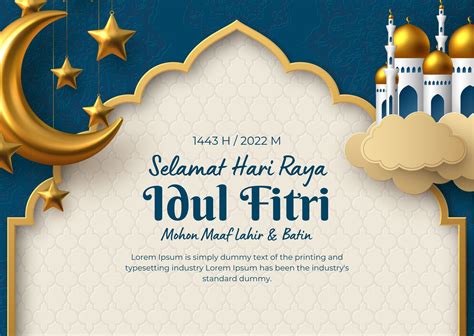 Greeting Card Hari Raya Idul Fitri