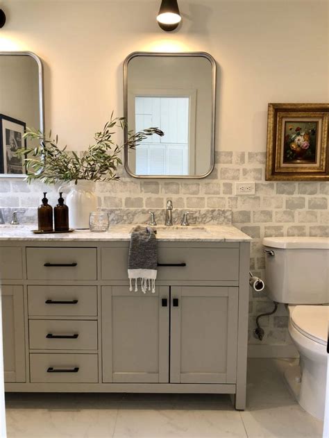 Amazing brilliant greige bathroom ideas in 2020 bathrooms remodel