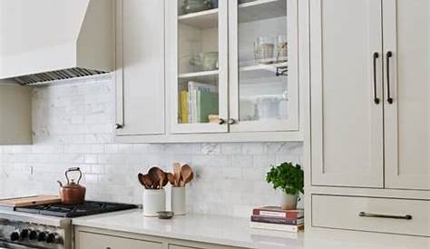 Greige Color Kitchen Cabinets Pure White + Mega 2 Girls