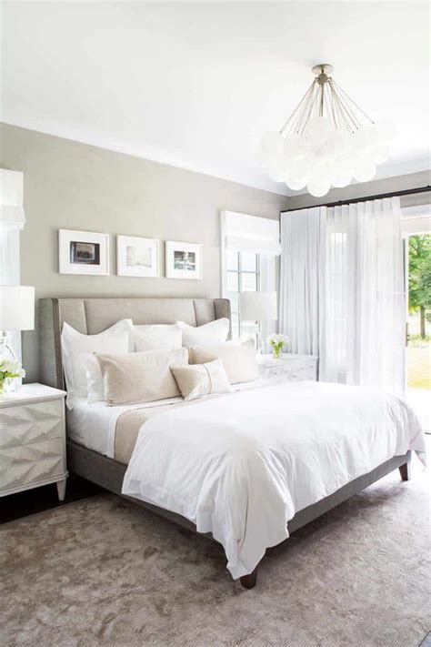 Greige bedroom