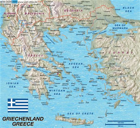 Maps of Greece Greece detailed map in English Tourist map (map of
