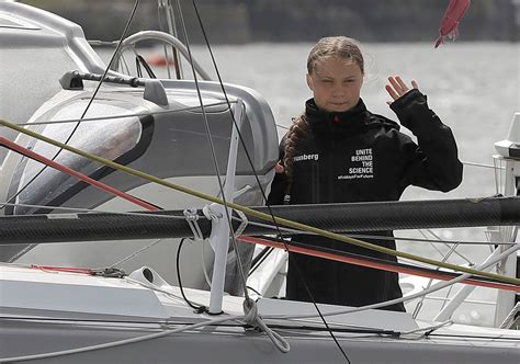 greta thunberg boat travel